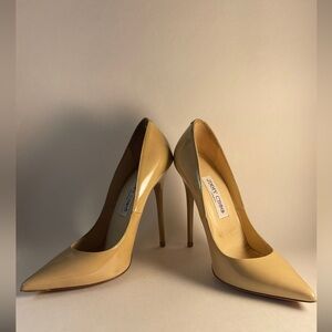 Jimmy Choo - Pumps (Patent Leather, Beige)